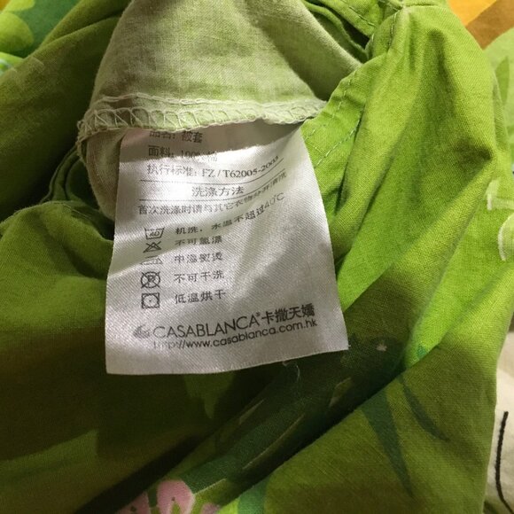 Moomin Floren Characters Twin  Flat Sheet & Duvet Bedding Hippo Kawaii Animation - Picture 5 of 5